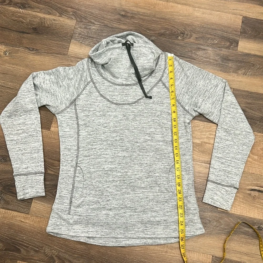 Kuhl Lea Women’s Pullover cowl neck hoodie Large Gray RN# 108846 - Picture 9 of 16